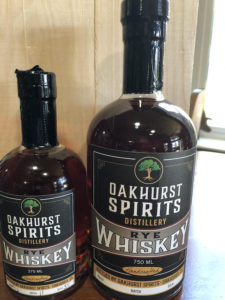 Oakhurst Spirits Rye Whiskey