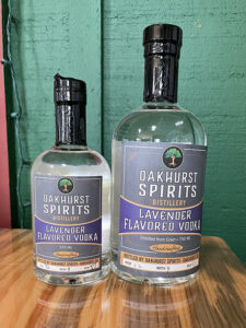 Oakhurst Spirits' Lavender Vodka